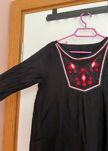 Nakışlı etnik elbise - Görsel 2