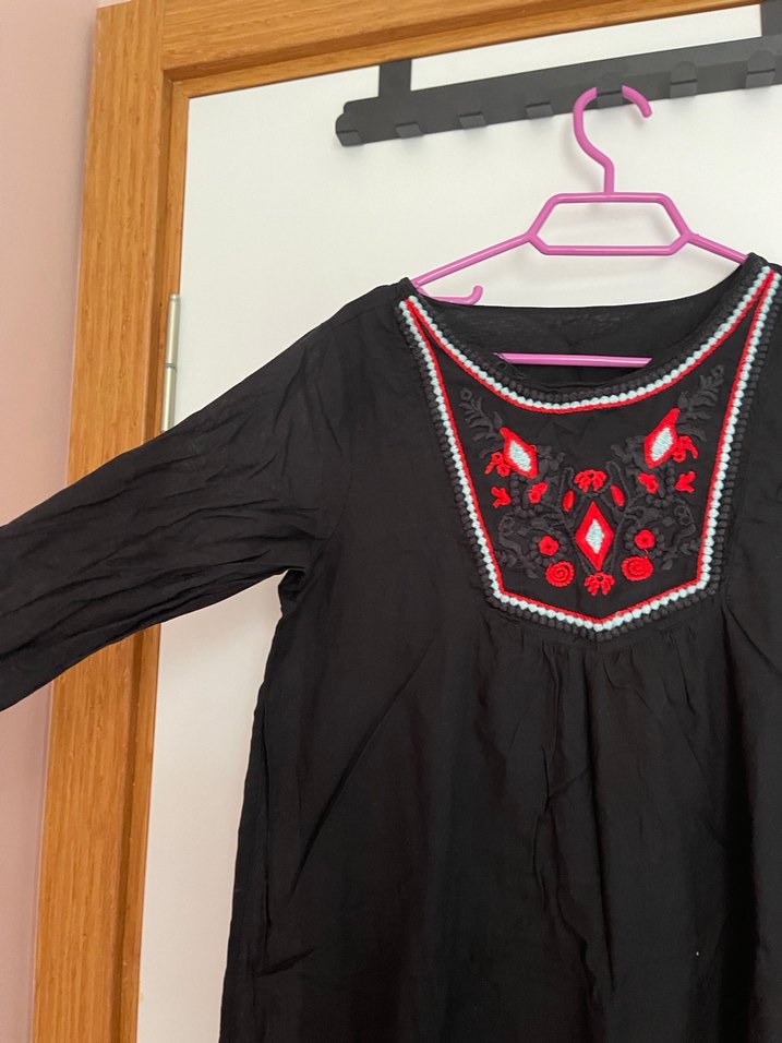 Nakışlı etnik elbise - Görsel 2