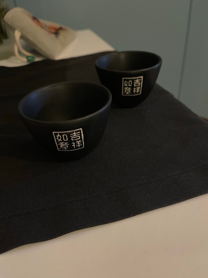 Siyah Seramik Çaydanlık Seti - Görsel 3