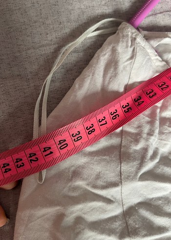 Çiçek Desenli, V Yaka, Uzun Kollu Bohem Bluz - Görsel 4