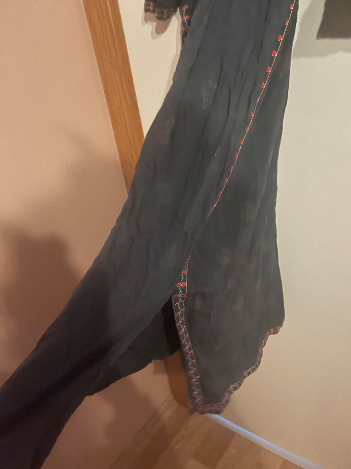 Hindistandan etnik bohem elbise - Görsel 4