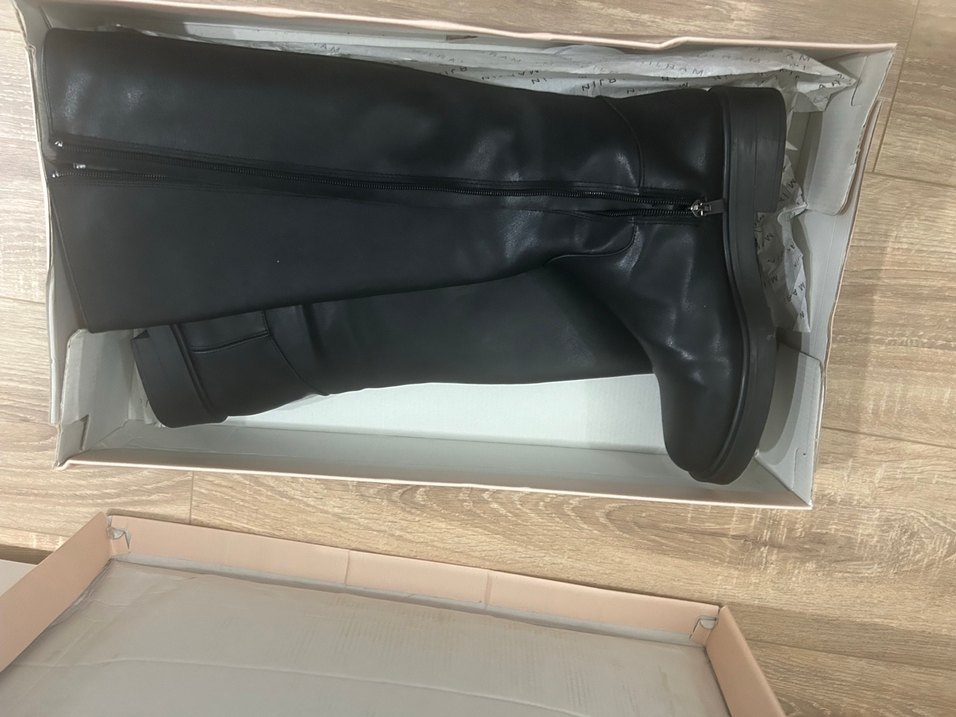 Siyah Kadın Dizüstü Çizme kutulu - Görsel 5