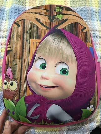 Maşa ile Koca ayı kız çocuk sırt çantası