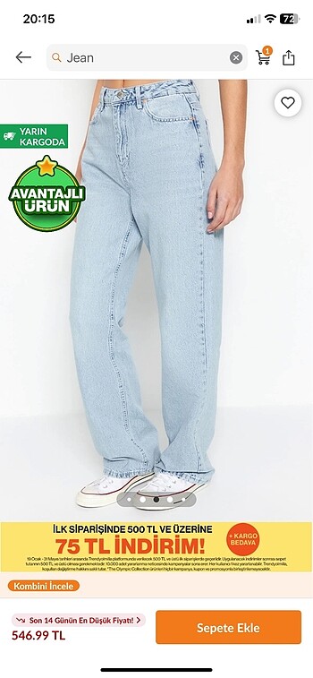 Trendyol & Milla pantolon SATILDI