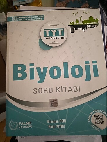 SATILDI tyt biyoloji palme yayınları