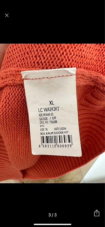 xl Beden LC WAİKİKİ KAZAK