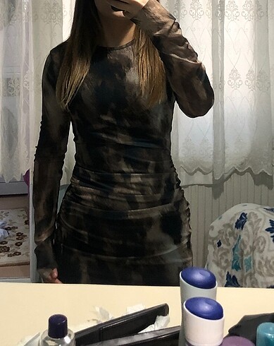 Zara Uzun tül elbise