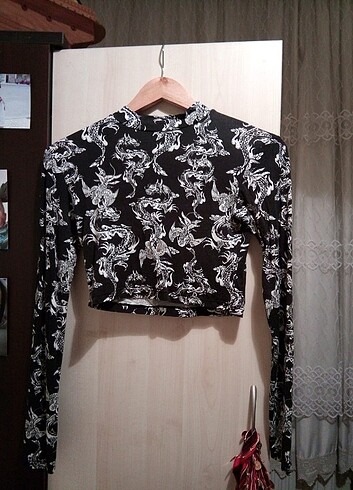 uzun kollu crop 