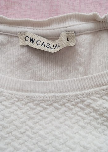 Beyaz Sweatshirt - Görsel 2