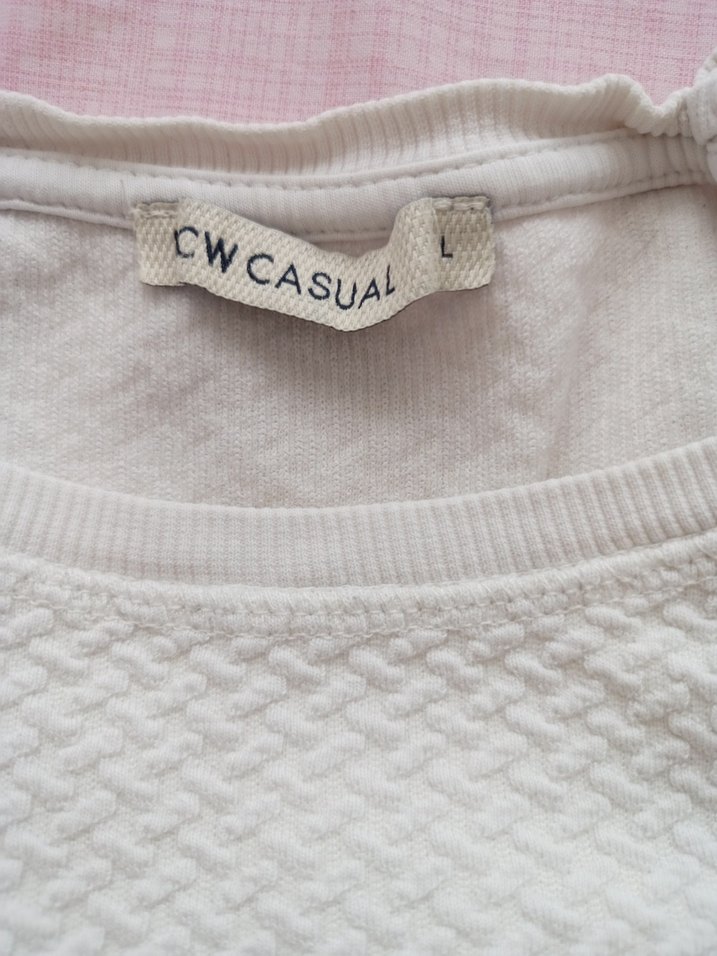 Beyaz Sweatshirt - Görsel 2