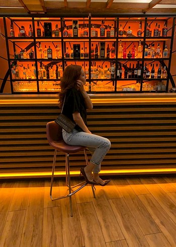 Kahverengi Deri Tokalı Topuklu Stiletto - Görsel 2