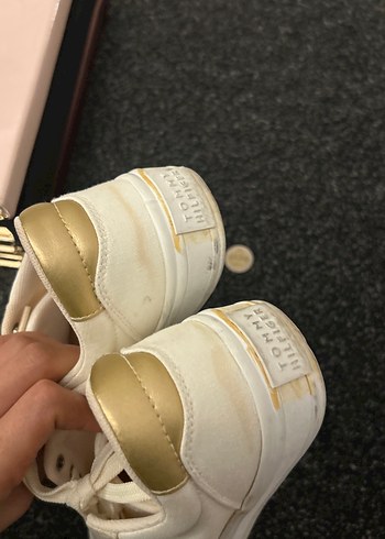 Beyaz Minimalist Kadın Spor Ayakkabı - Görsel 3