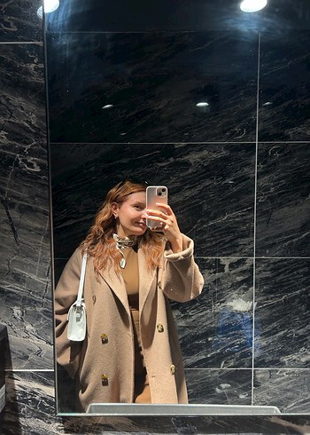 Kahverengi zara elbise - Görsel 4