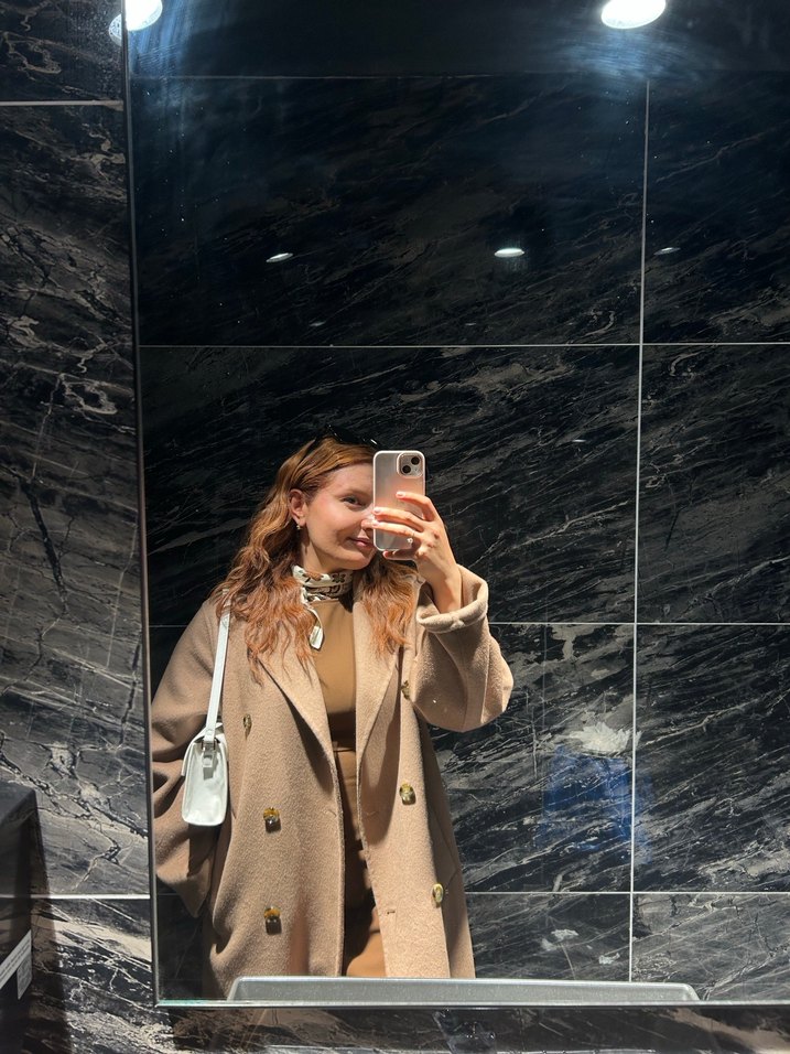 Kahverengi zara elbise - Görsel 4