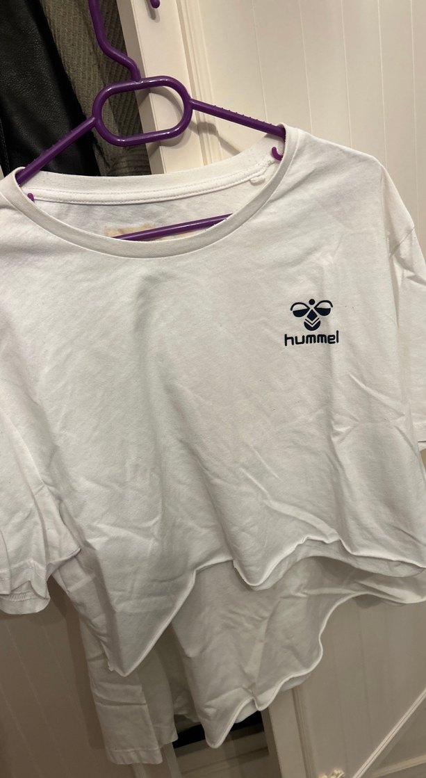 Beyaz Oversize Kadın Tişört - Görsel 4