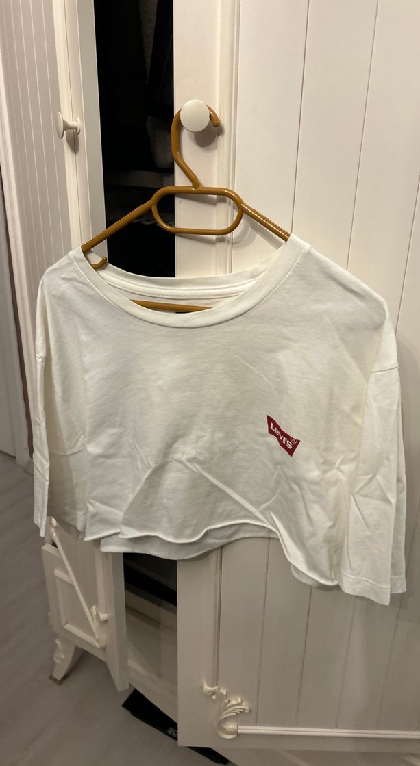 Beyaz Oversize Kadın Tişört - Görsel 2