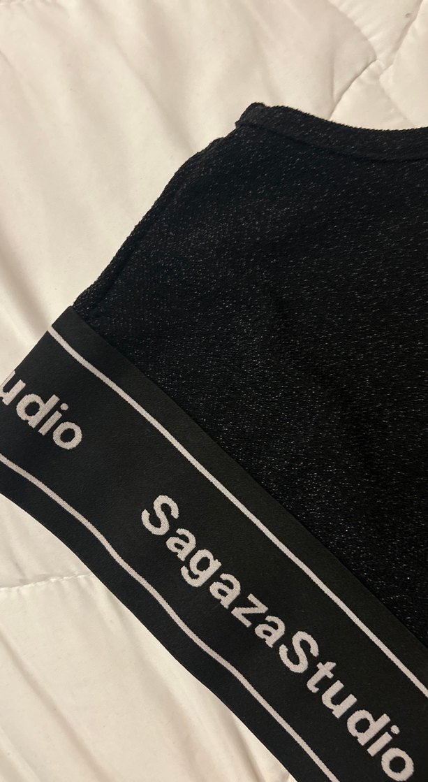 Siyah Süet Baskılı Kolsuz Kız Yeleği - Görsel 2