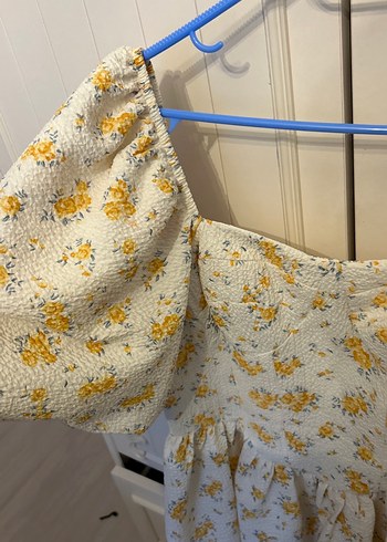 Sarı Midi Kadın Elbise - Görsel 4