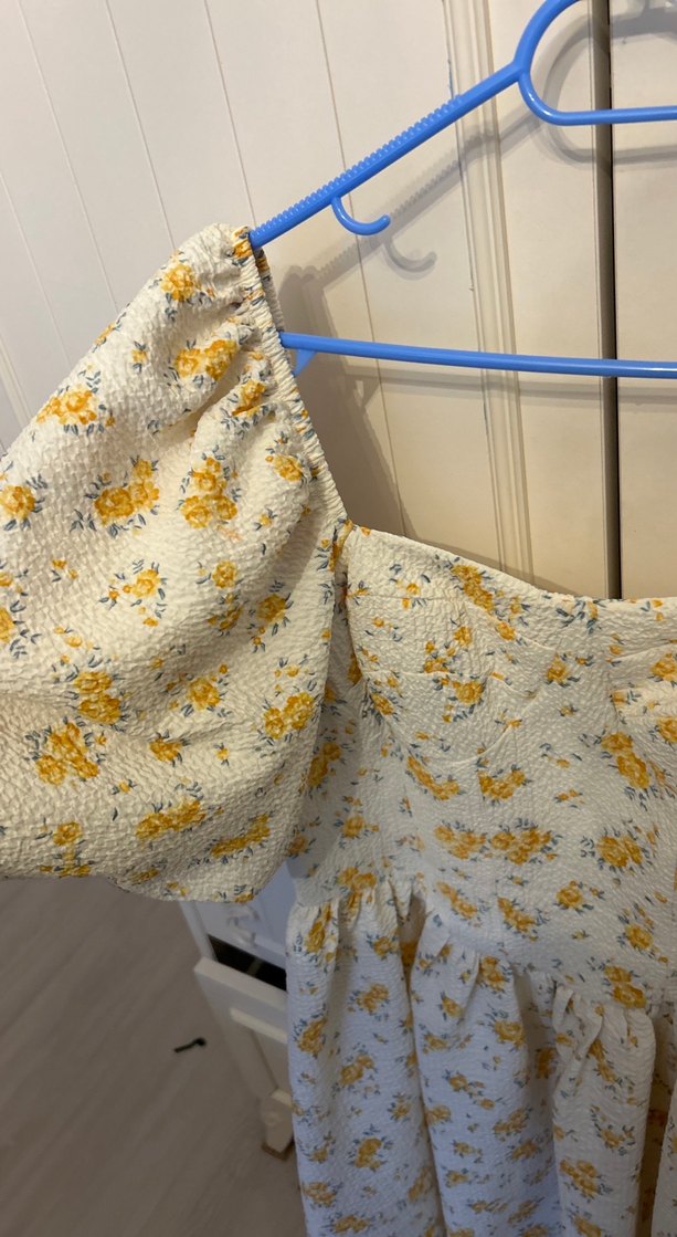 Sarı Midi Kadın Elbise - Görsel 4