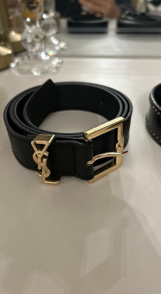 Kadın Deri Kemerler Gold Tokalı - Görsel 3
