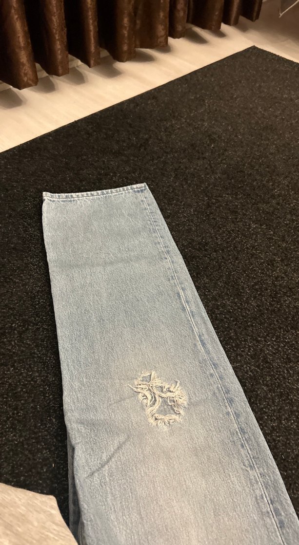 Düğmeli Kadın Denim Midi Kot Pantolon - Görsel 4