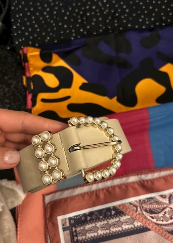 Kadın Çok Renkli Bohemiyen Desenli Fular - Görsel 5