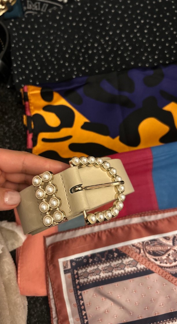 Kadın Çok Renkli Bohemiyen Desenli Fular - Görsel 5