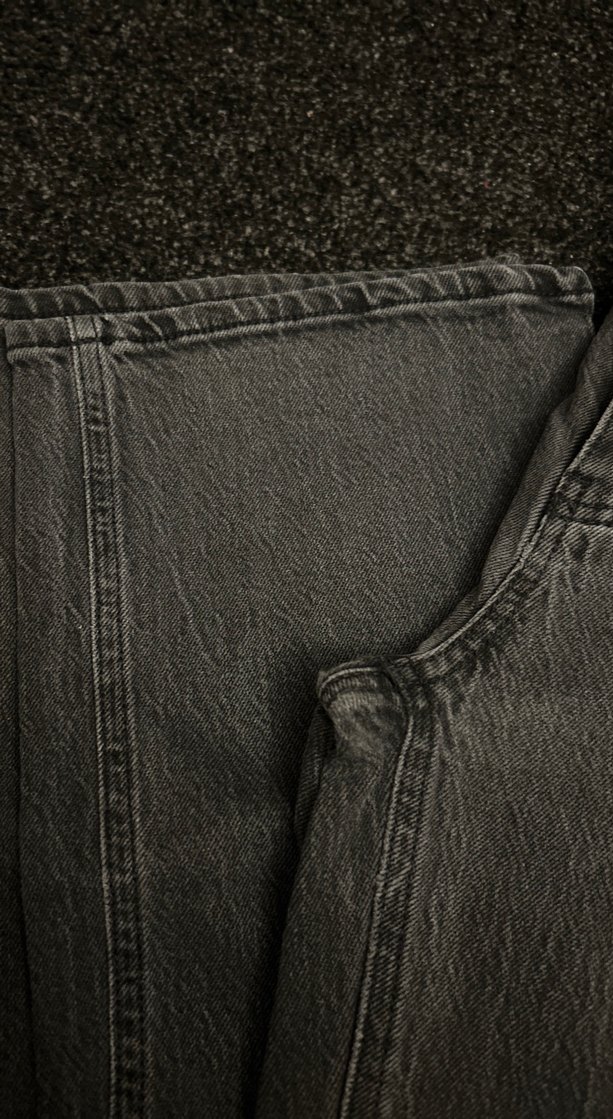 Kadın Denim Regular Fit Midi Jean - Görsel 3