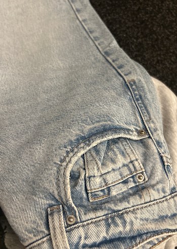 Mavi Kadın Denim Pantolon Midi Boy - Görsel 5