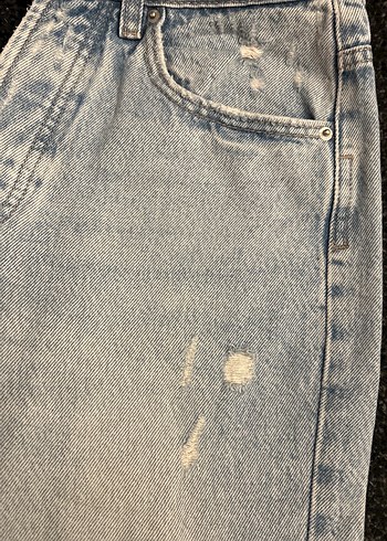 Mavi Kadın Denim Pantolon Midi Boy - Görsel 2