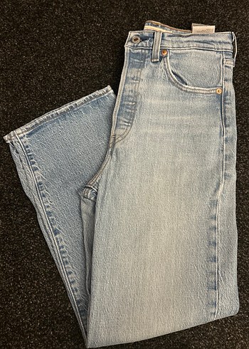 Mavi Midi Boy Kadın Denim Jean - Görsel 2