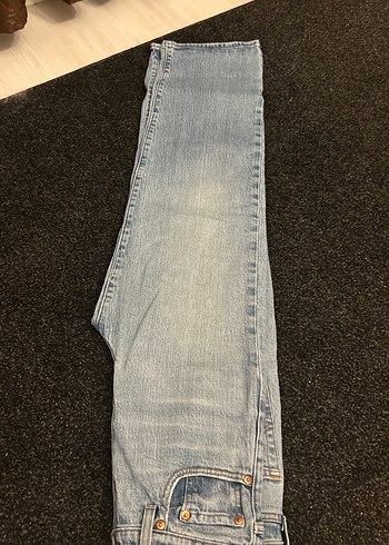 Mavi Midi Boy Kadın Denim Jean - Görsel 4