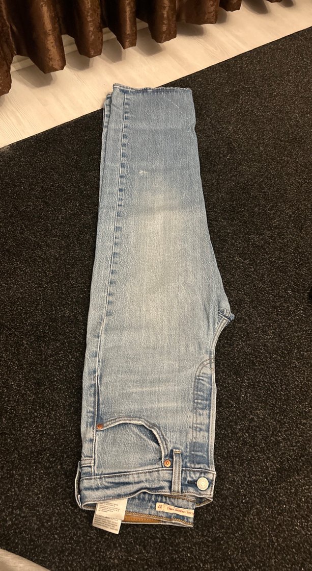 Mavi Midi Boy Kadın Denim Jean - Görsel 5