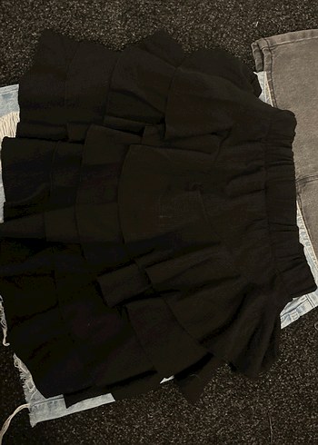 Kadın Çok Renkli Mini Etekler Ruffled - Görsel 6