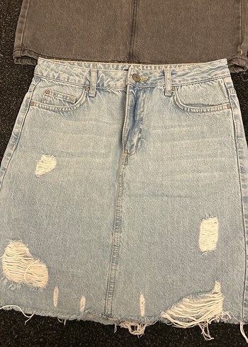 Kadın Çok Renkli Mini Etekler Ruffled - Görsel 5