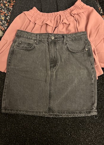 Kadın Çok Renkli Mini Etekler Ruffled - Görsel 7