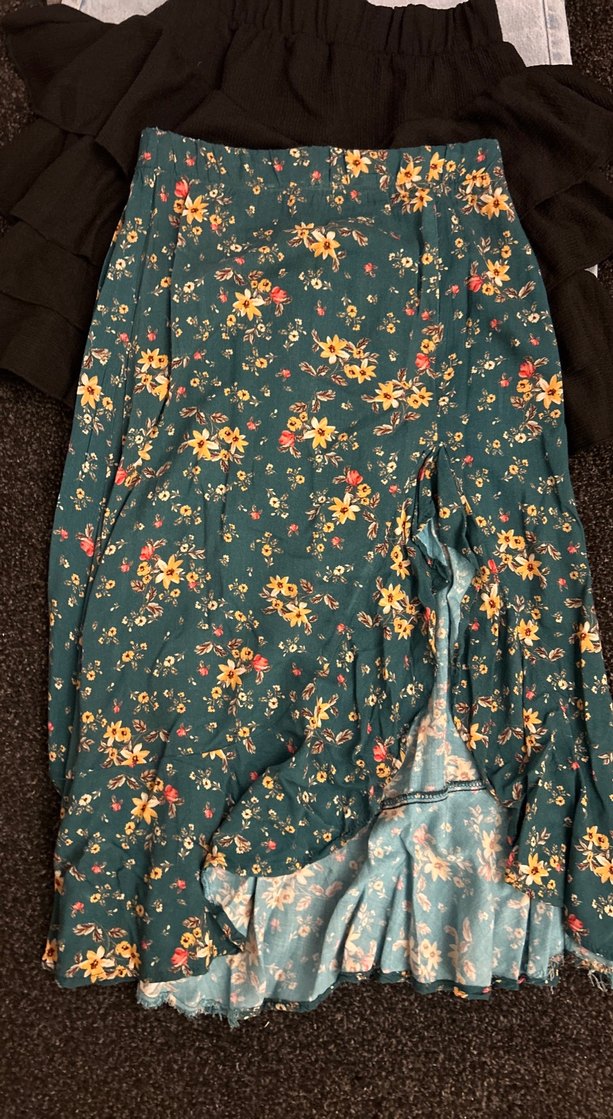 Kadın Çok Renkli Mini Etekler Ruffled - Görsel 2