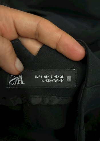 Siyah Kadın Ofis Kumaş Pantolon - Görsel 6