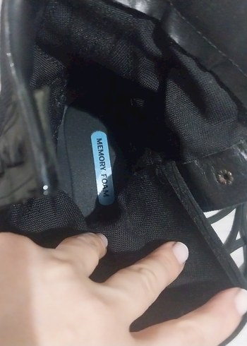 Siyah Bağcıklı Erkek Kauçuk Bot - Görsel 3