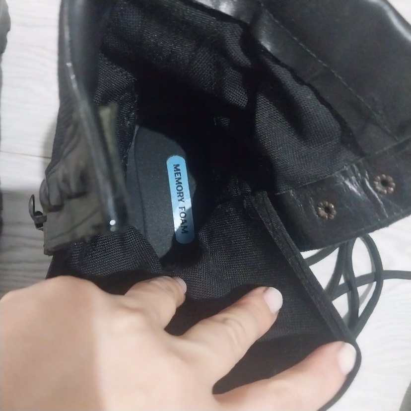 Siyah Bağcıklı Erkek Kauçuk Bot - Görsel 3