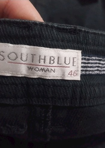 Siyah Kot Kemerli Bermuda midi etek - Görsel 10