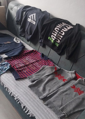 7 parca  erkek çocuk 5 yaş üst giyim - Görsel 4