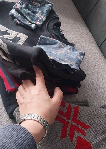 7 parca  erkek çocuk 5 yaş üst giyim - Görsel 12