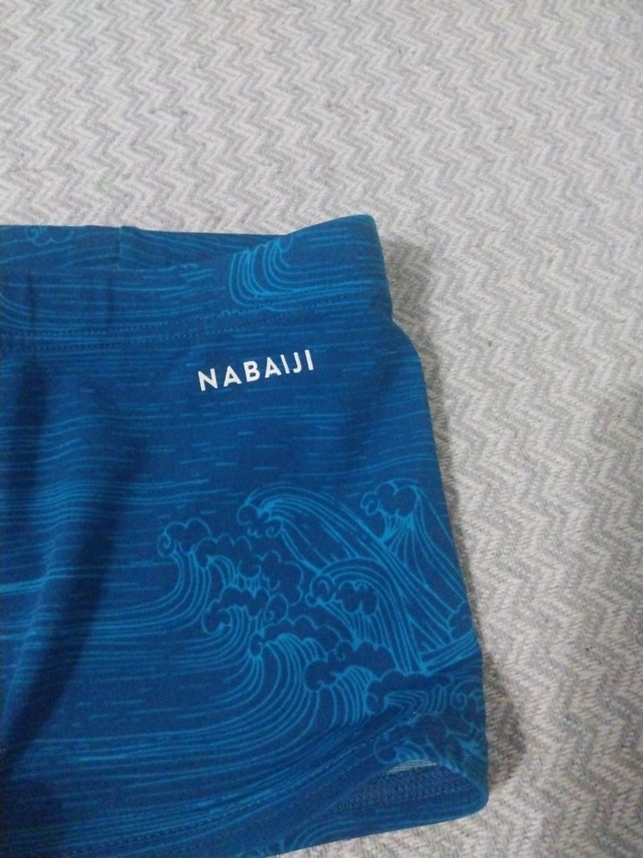 NABAIJI Erkek Çocuk Mavi Desenli Mayo - Görsel 5