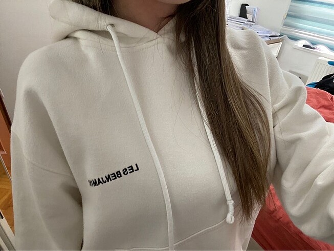 s Beden beyaz Renk UNISEX LES BENJAMINS SWEATSHIRT