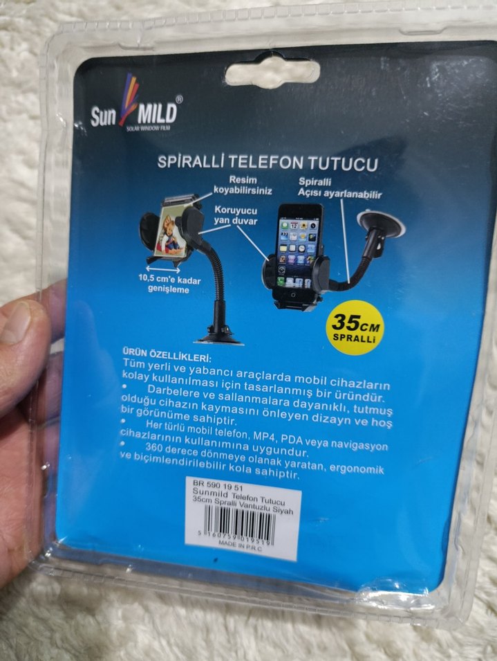 Ayarlanabilir i Telefon Tutucu spralli - Görsel 2