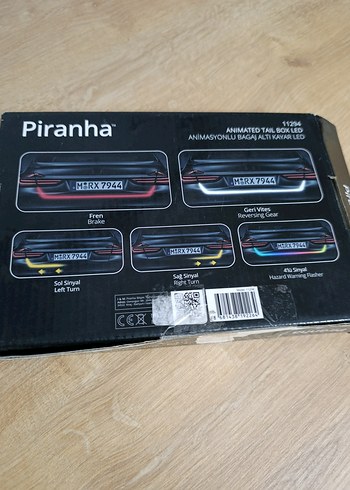 Piranha Animasyonlu 72 LED Bagaj Altı Kayar - Görsel 3