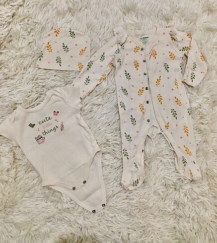 LC Waikiki Kız bebek 3 ?lü set