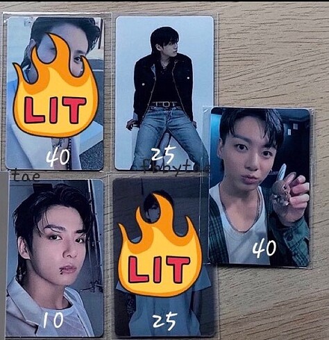 Bts Jungkook Photocard