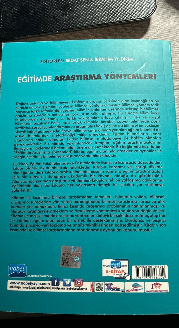 Eğitimde Araştırma Yöntemleri 2. Baskı Kitap - Görsel 3